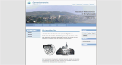 Desktop Screenshot of gewerbeverein-burghaslach.de